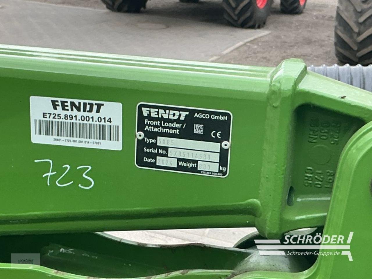 Traktor του τύπου Fendt 724 GEN6 PROFI PLUS | CARGO 5X/85 DW, Gebrauchtmaschine σε Friedland (Φωτογραφία 20)